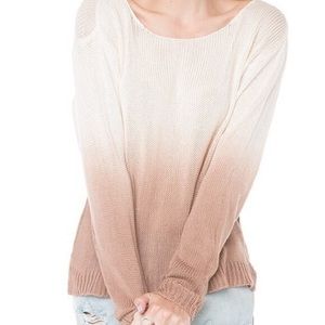 Brandy Melville ombré sweater